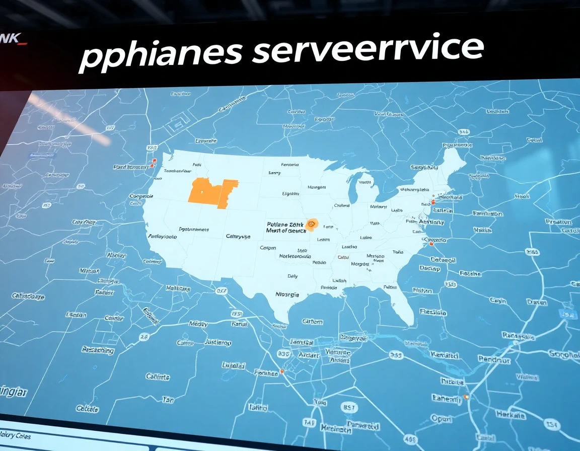 Appliance Service Areas Map